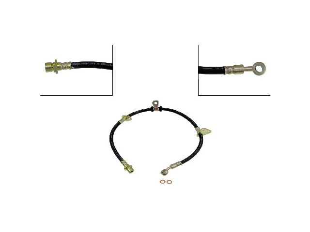 Front Right Brake Hose - 1988-1991 Honda Prelude - Dorman 6060-05505538