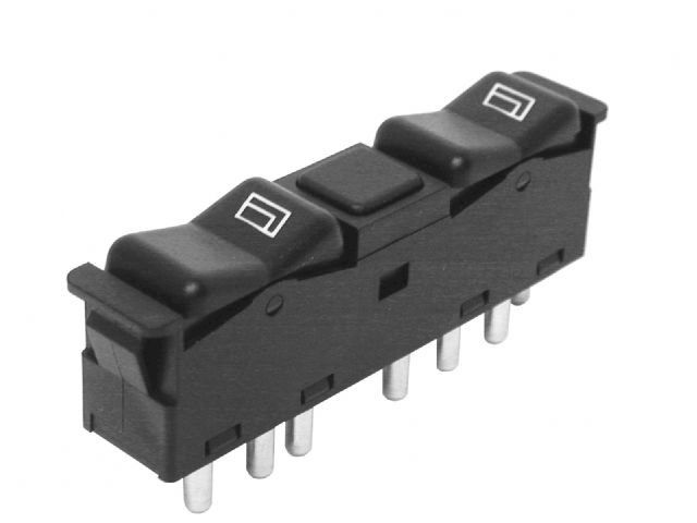 Left Window Switch - 1982-1983 Mercedes 240D - APA/URO Parts 6142-05479714
