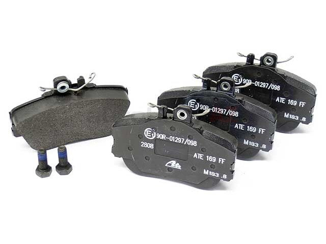 Front Brake Pad Set - 1997-1998 Mercedes C230 - ATE 6324-05939399