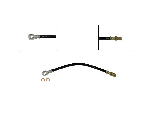 Brake Hose - 2000-2002 Jaguar XKR - Dorman 646-05505830