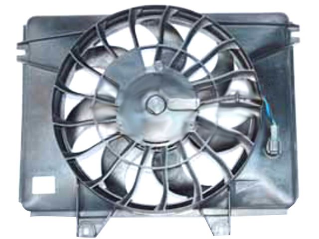 Right A/C Condenser Fan Assembly - 2002-2005 Kia Sedona Mini Passenger Van 3.5L V6 - TYC 658-05664269
