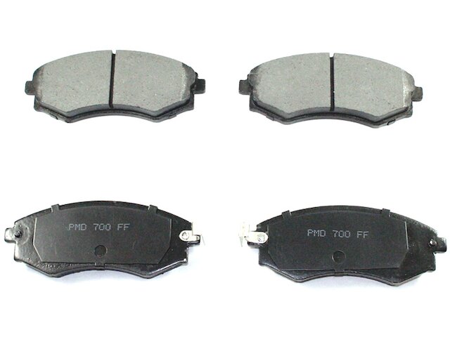 Front Brake Pad Set - 1991-1996 Infiniti G20 - DuraGo 6693-06003837