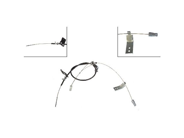Parking Brake Cable - 1995-1997 Nissan Pickup 4WD Standard Cab Pickup - Dorman 6759-05500801