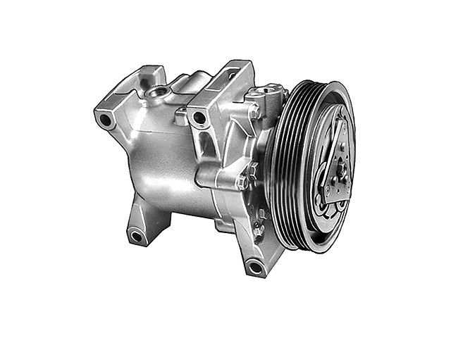 A/C Compressor - 1991-1992 Nissan Sentra 2.0L 4-Cylinder - Four Seasons 6811-05040533