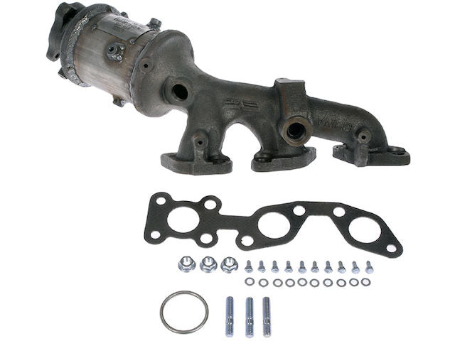 Left Exhaust Manifold with Integrated Catalytic Converter - 2002-2004 Nissan Xterra 3.3L V6 Naturally Aspirated - Dorman 6837-05571217