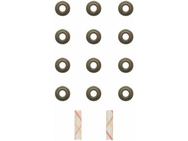 Intake and Exhaust Valve Stem Seal Kit - 1991-1995 Mitsubishi 3000GT 3.0L V6 - Felpro 7090-09053903