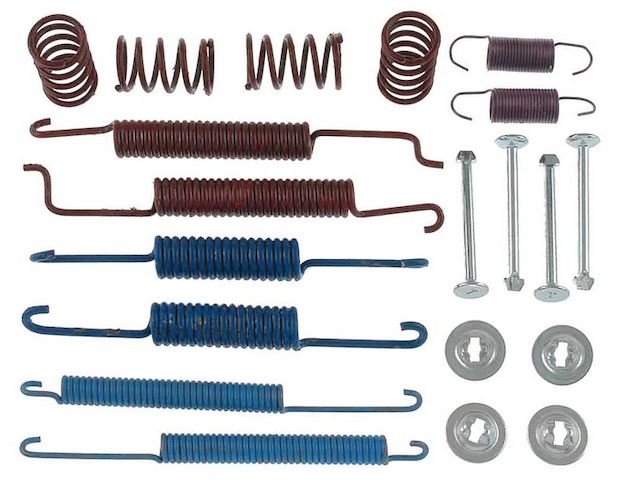 Rear Drum Brake Hardware Kit - 1990-1992 Volkswagen Jetta - Raybestos 7337-05748424