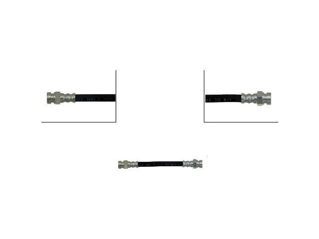 Brake Hose - 1993-1999 Volkswagen Jetta - Dorman 7378-09169040