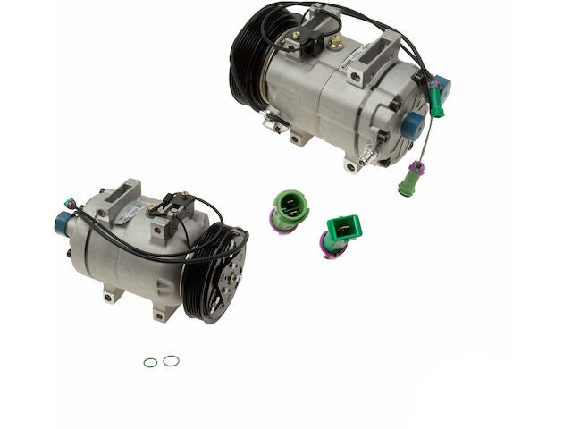 A/C Compressor - 1993-1994 Audi S4 Base 2.2L 5-Cylinder AAN Audi Turbocharged GAS - Nissens 7380-05805439