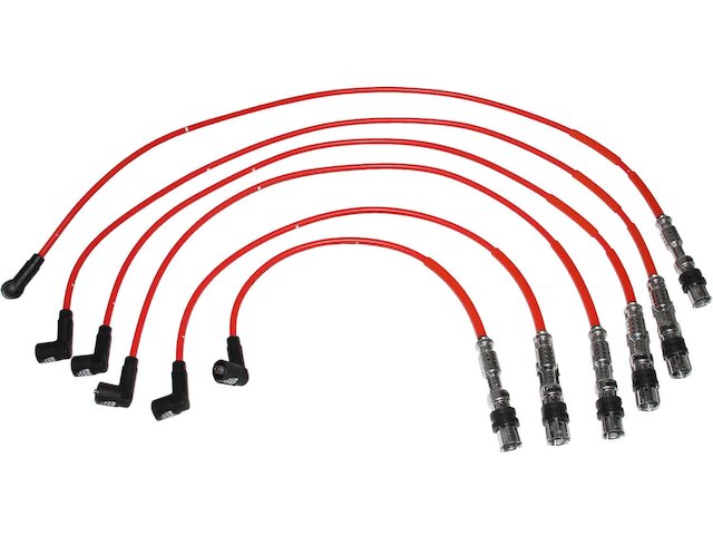 Spark Plug Wire Set - 1997, 1999-2000 Volkswagen EuroVan 2.8L V6 - Bremi 7421-06062448