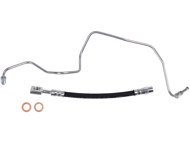 Rear Left Outer Brake Hose - 1998-2010 Volkswagen Beetle - Sunsong 7431-05654780