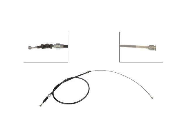 Parking Brake Cable - 1999-2000, 2002-2006, 2010 Volkswagen Golf Hatchback - Dorman 7446-09044677
