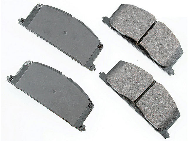 Front Brake Pad Set - 1989, 1991-1995 Toyota MR2 - Akebono 8090-05009528