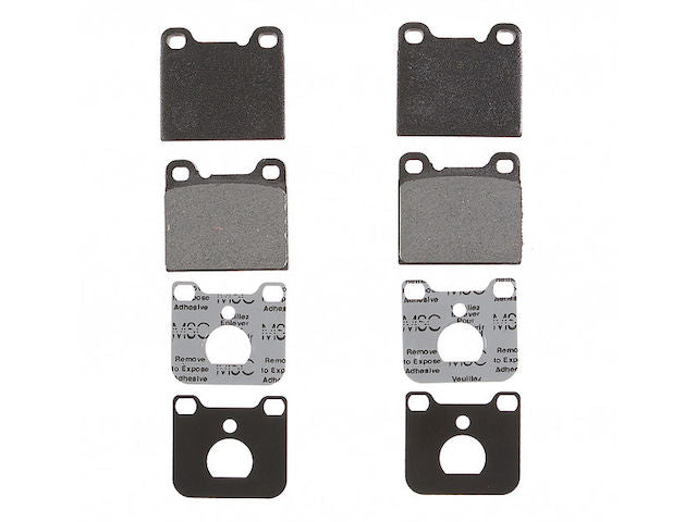 Rear Brake Pad Set - 1998-2000 Volvo S70 FWD - Raybestos 870-05719289