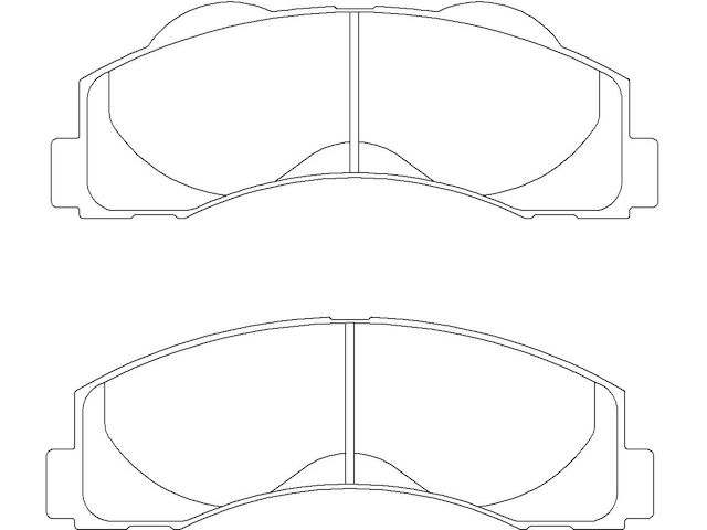 Front Brake Pad Set - 2010-2022 Ford F150 - Performance Friction 92777-05438548
